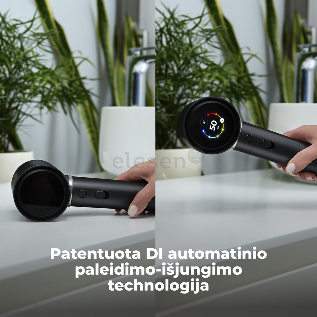 Aeno HD5B AI ProDryer, 1500 W, black - Hair dryer