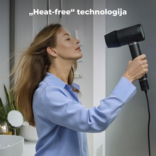 Aeno HD5B AI ProDryer, 1500 W, black - Hair dryer