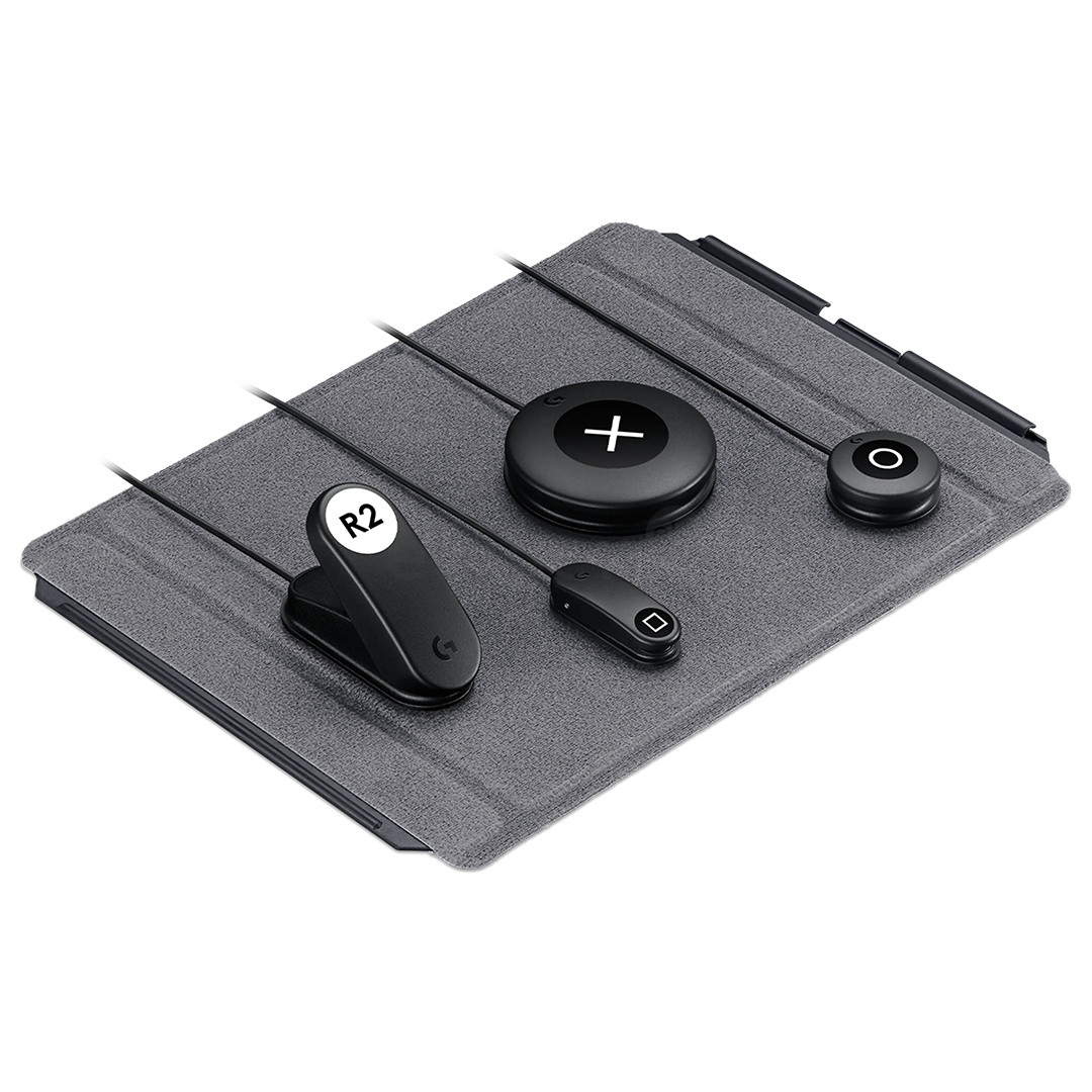 Logitech G Series Adaptive Gaming Kit, PS5, juodas - Žaidimų valdiklio priedas
