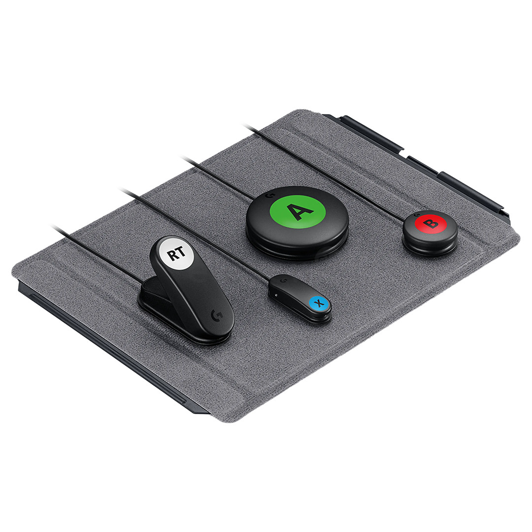 Logitech G Series Adaptive Gaming Kit, Xbox One, juodas - Žaidimų valdiklio priedas