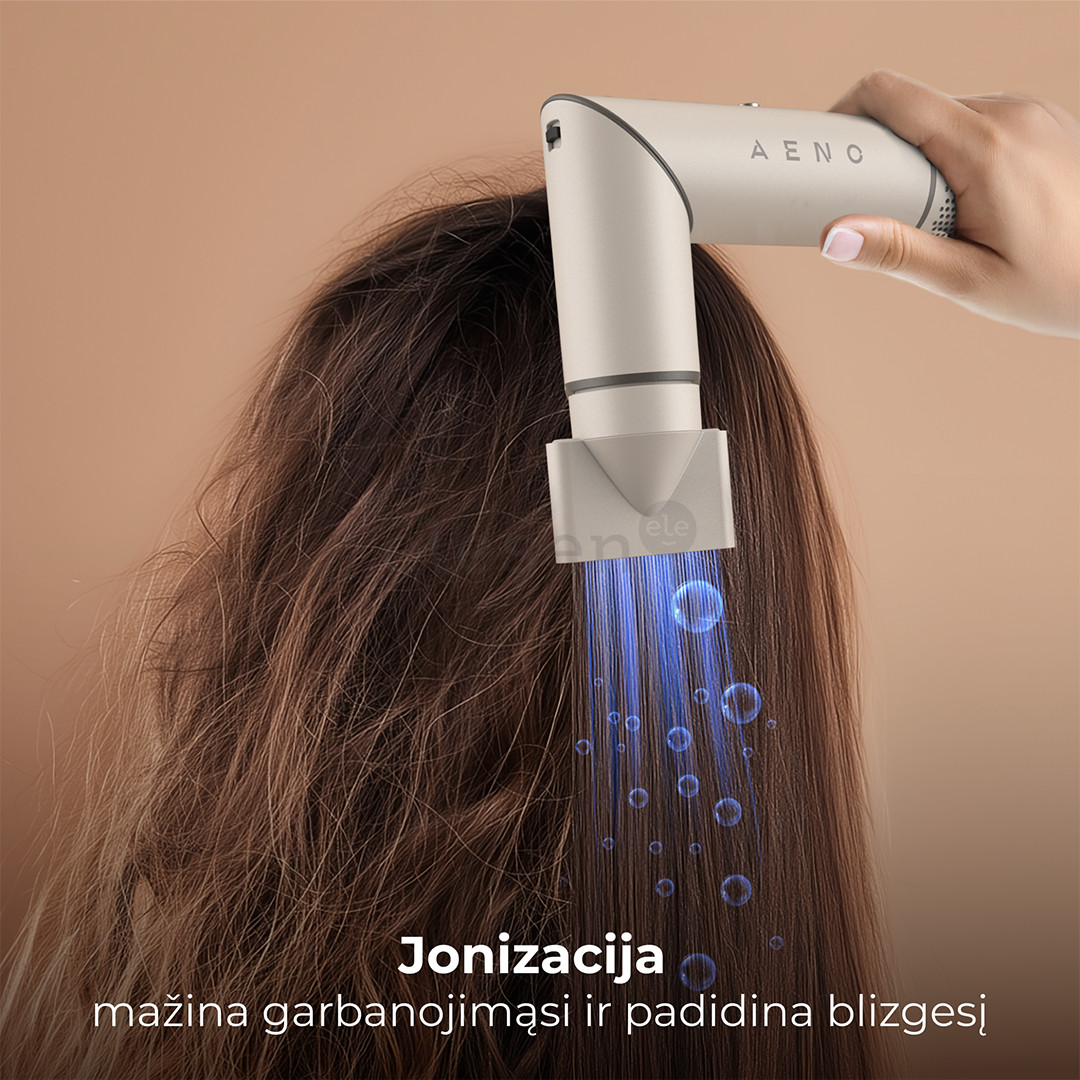 Aeno HS1, 1200 W, white - Hair styler & dryer