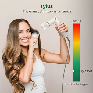 Aeno HS1, 1200 W, white - Hair styler & dryer