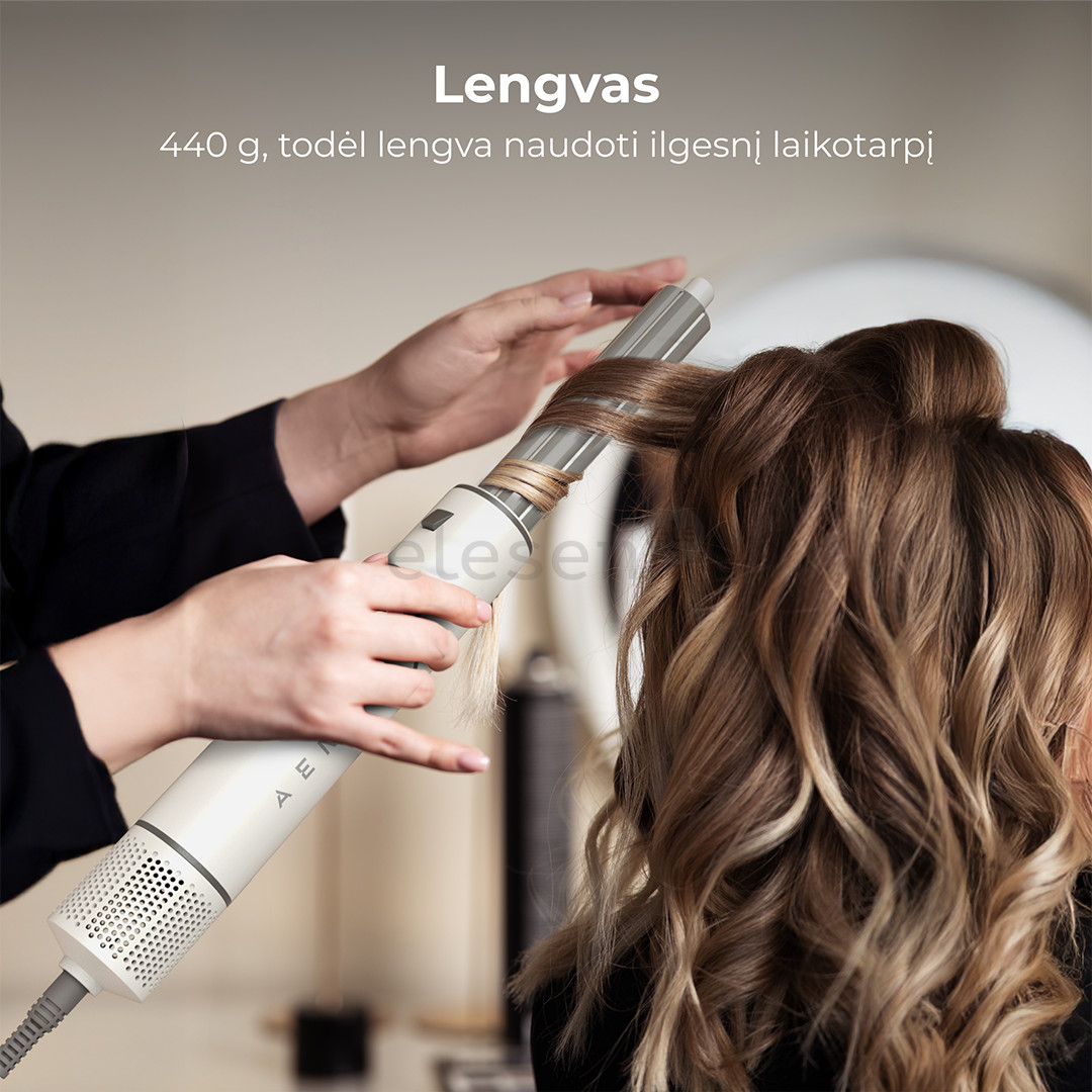 Aeno HS1, 1200 W, white - Hair styler & dryer