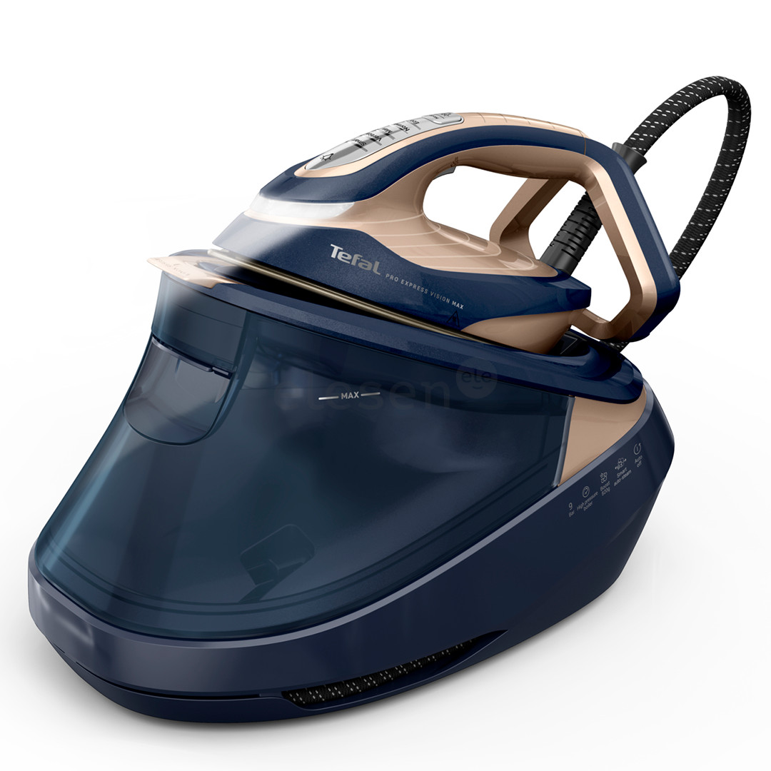 Tefal Pro Express Vision Max, 3000 W, blue/beige - Steam generator