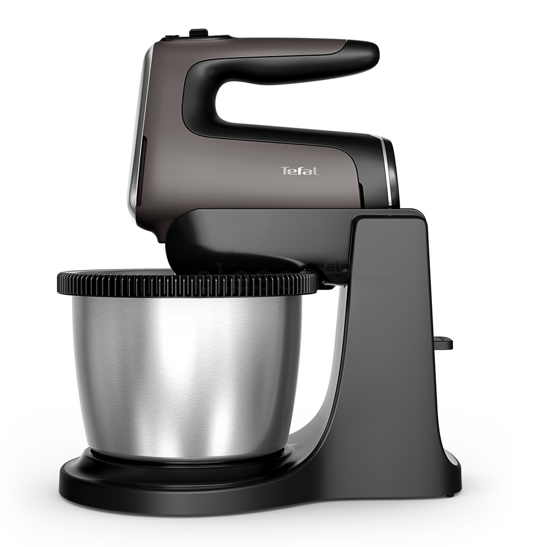 Tefal Powermix Silence, 850 W, tamsiai pilkas - Rankinis plakiklis su dubeniu