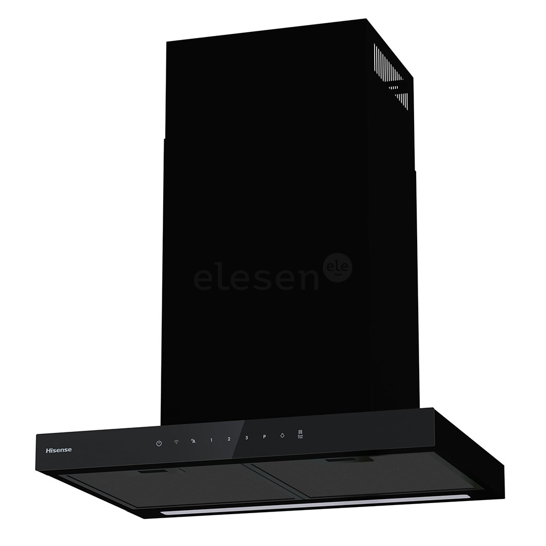 Hisense, 717 м³/ч, ширина 59,6 см, черный - Интегрируемая вытяжка