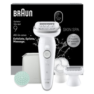 Braun Silk épil 9, Wet & Dry, baltas - Epiliatorius SES9-080