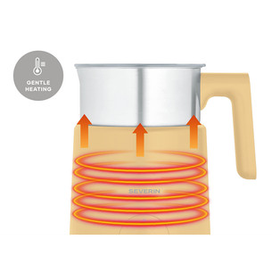 Severin Spuma Lite, 0,4 l, geltonas - Pieno plakiklis