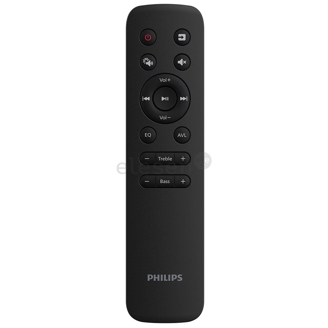 Philips TAB5201, 2.0, juoda - Garso sistema