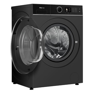 Hisense, 12 kg / 8 kg, depth 59.5 cm, 1400 rpm, black - Washer-Dryer Combo