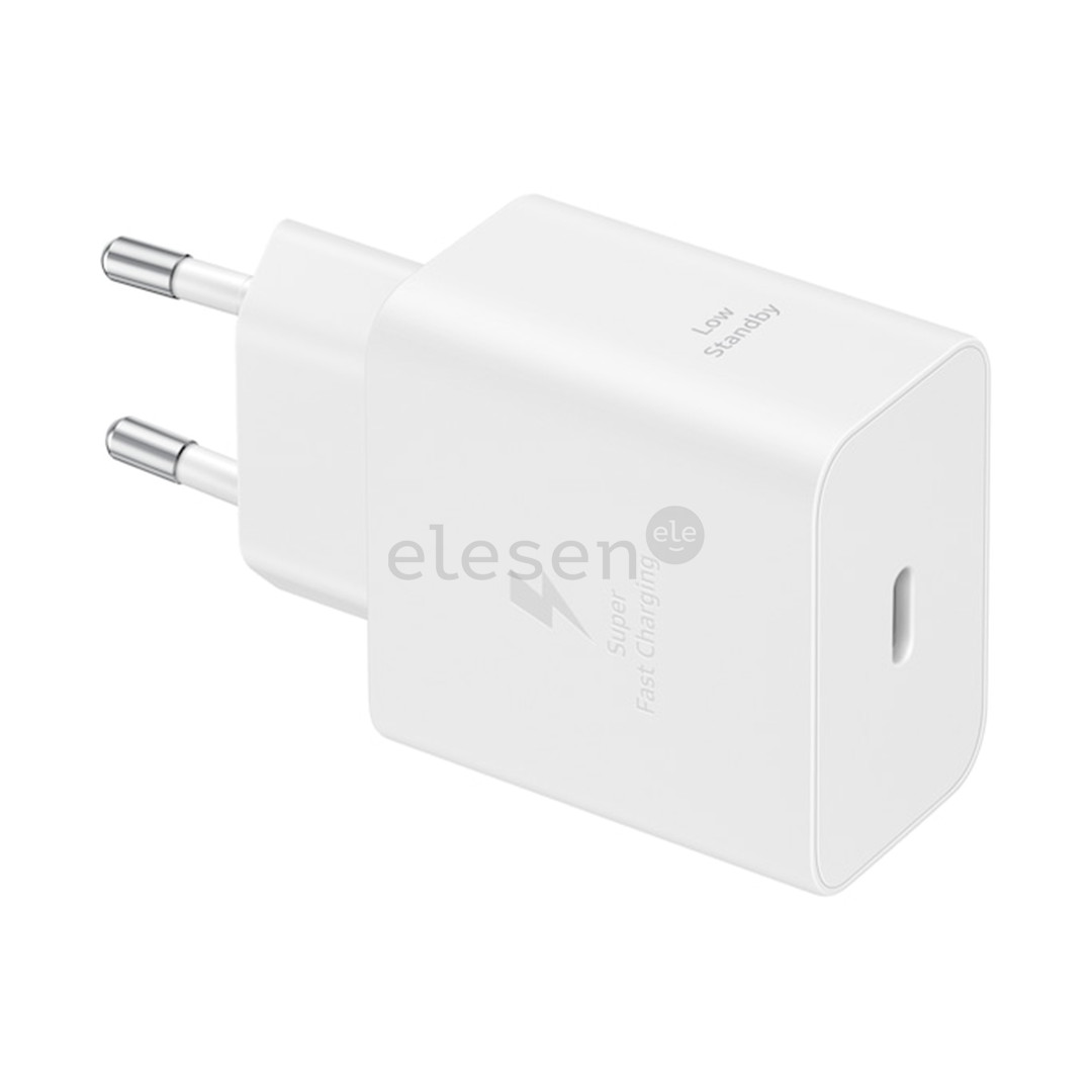 Samsung Fast Charging Adapter, 45 W, USB-C, baltas - Įkroviklis