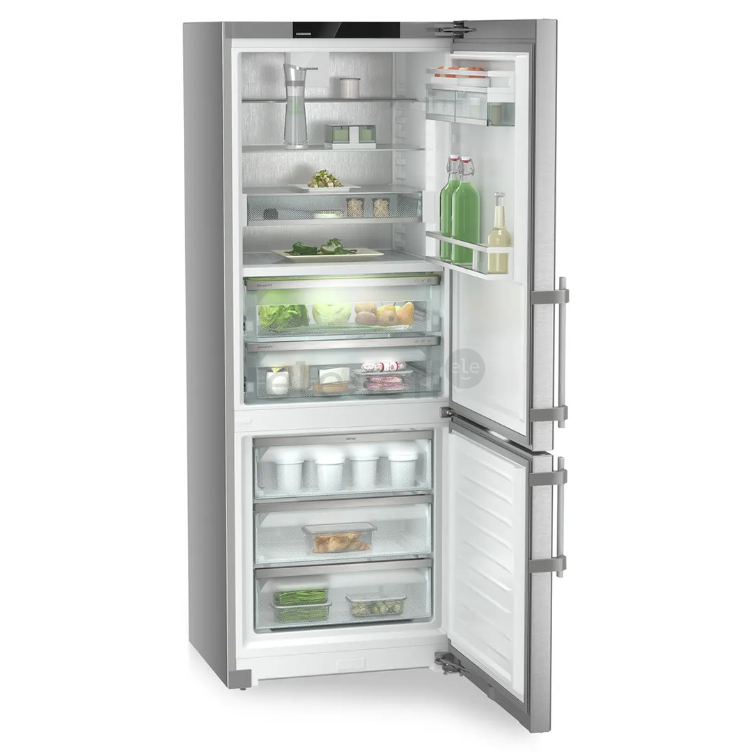 Liebherr prime BioFresh NoFrost, 473 L, height 202 cm, silver - Refrigerator