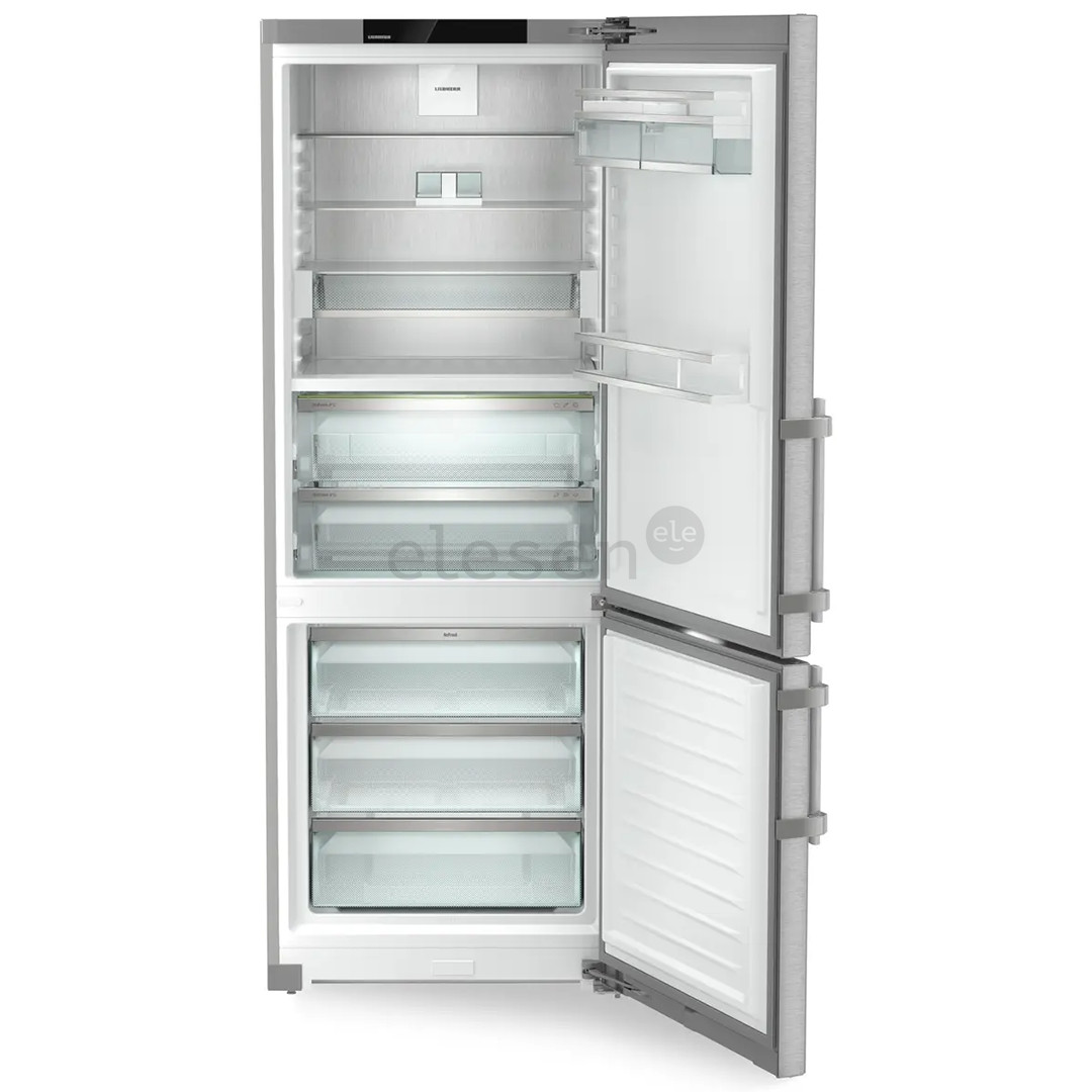 Liebherr prime BioFresh NoFrost, 473 L, height 202 cm, silver - Refrigerator