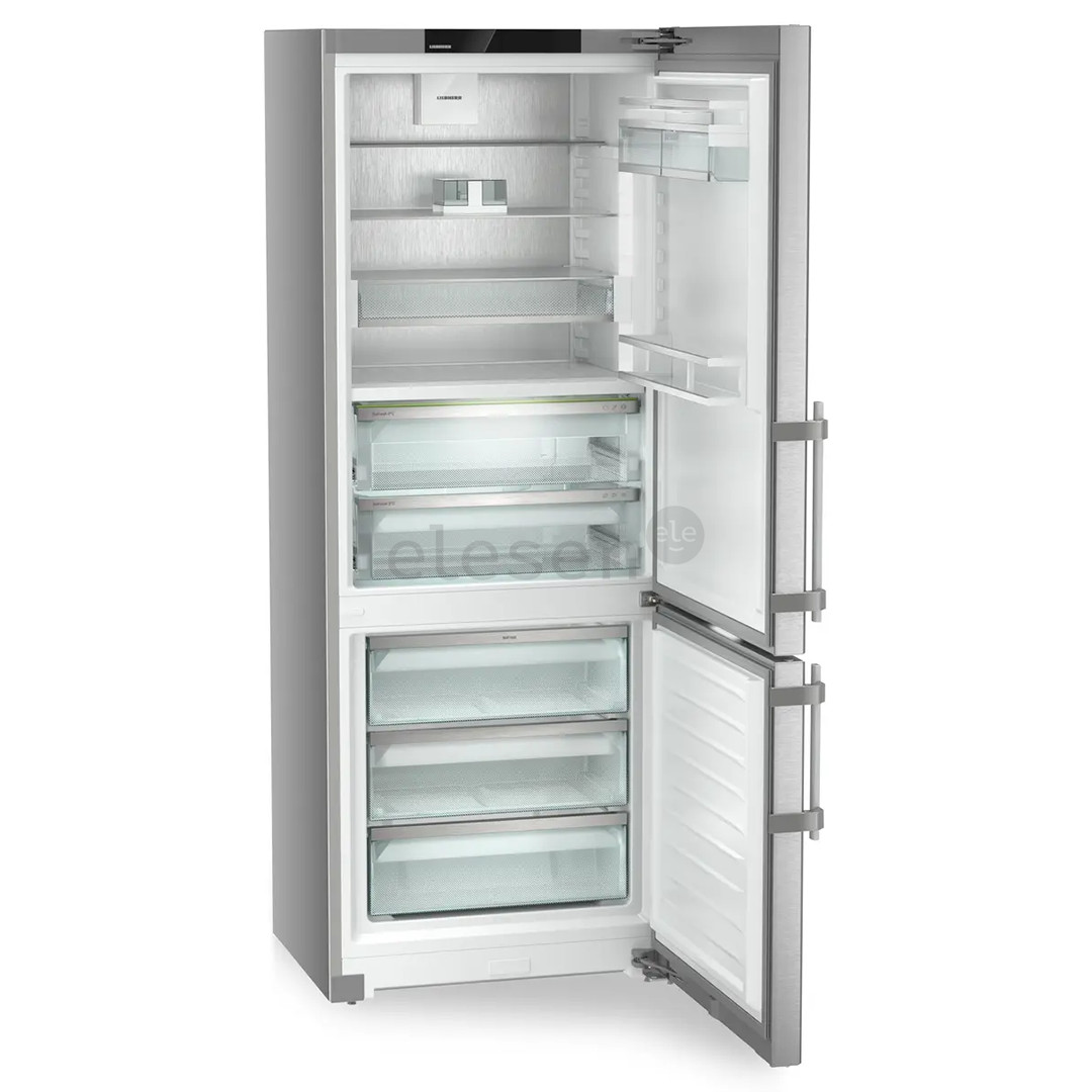 Liebherr prime BioFresh NoFrost, 473 L, height 202 cm, silver - Refrigerator