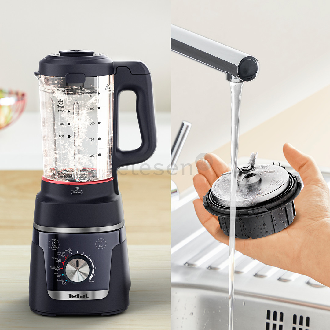 Tefal Blendforce Cook, 1000 W, juoda - Kokteilinė