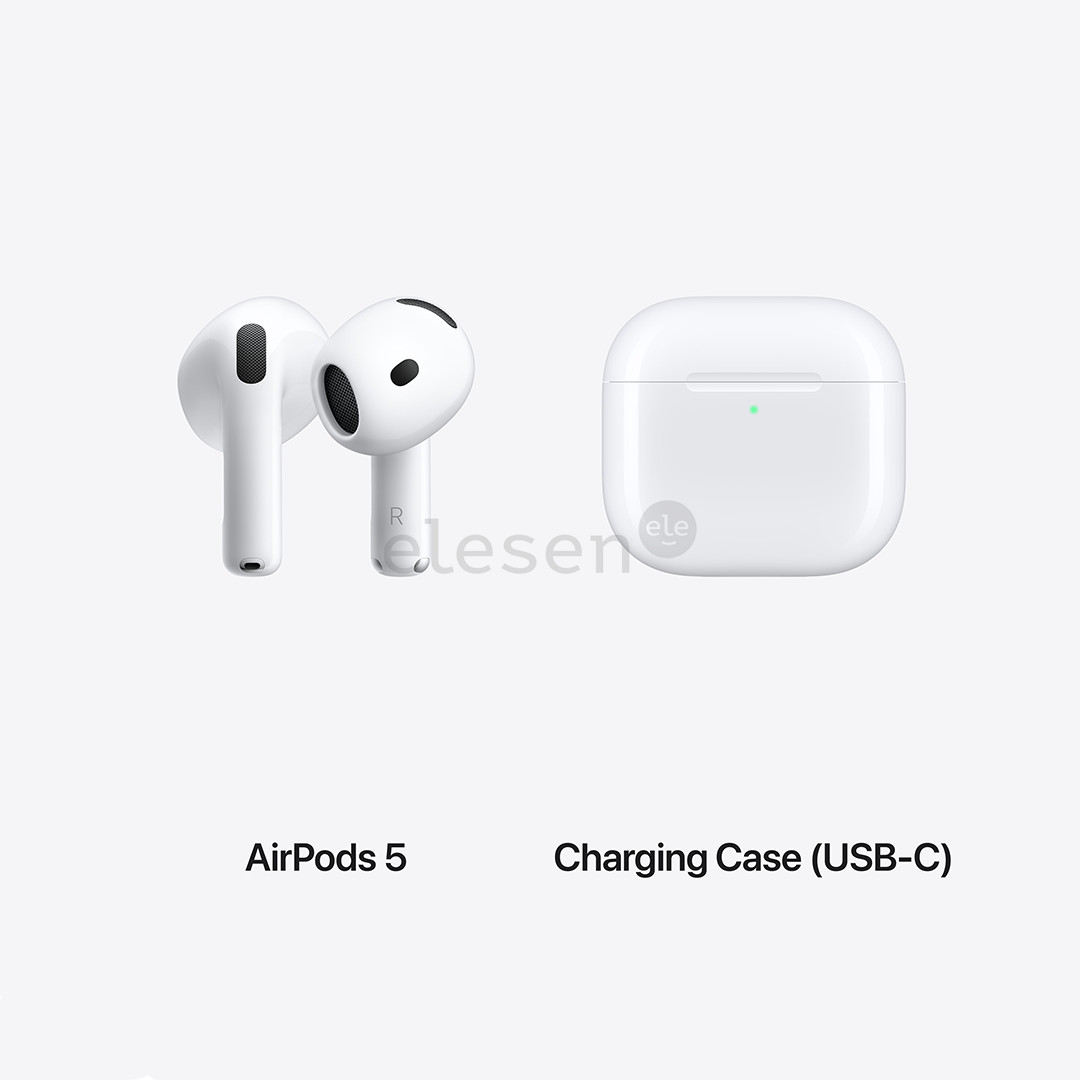 Apple AirPods 5, baltos - Belaidės ausinės