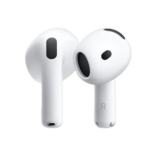 Apple AirPods 5, Wireless Charging Case, baltos - Belaidės ausinės MKFT4ZM/A