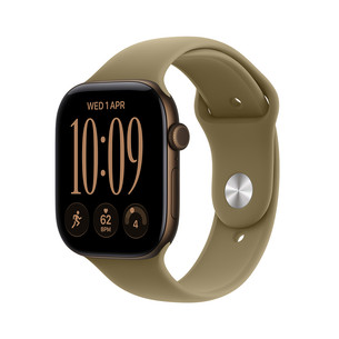 Apple Watch 12, 42 mm, GPS, aliumininis, Sport Band, M/L, bronzos spalvos / rudas - Išmanusis laikrodis