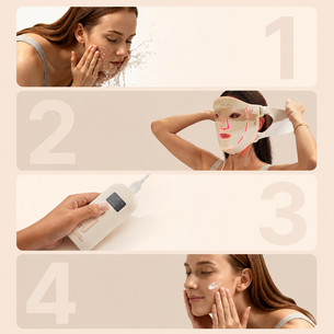 Renpho Rejuven Artemis Blush - LED šviesos terapijos veido kaukė