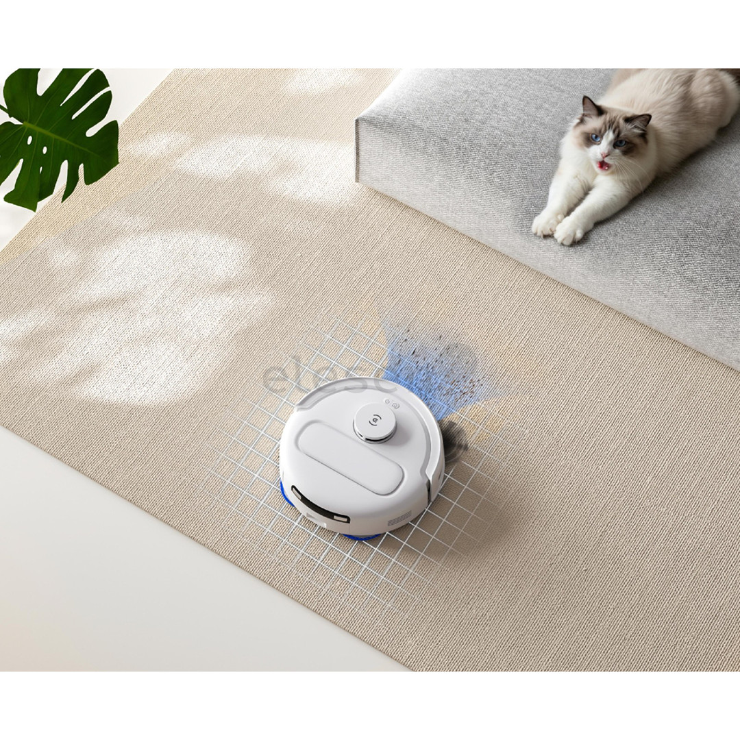 Ecovacs Deebot mini 2, wet & dry, baltas - Dulkių siurblys robotas