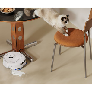 Ecovacs Deebot mini 2, wet & dry, baltas - Dulkių siurblys robotas