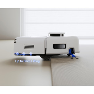 Ecovacs Deebot mini 2, wet & dry, baltas - Dulkių siurblys robotas