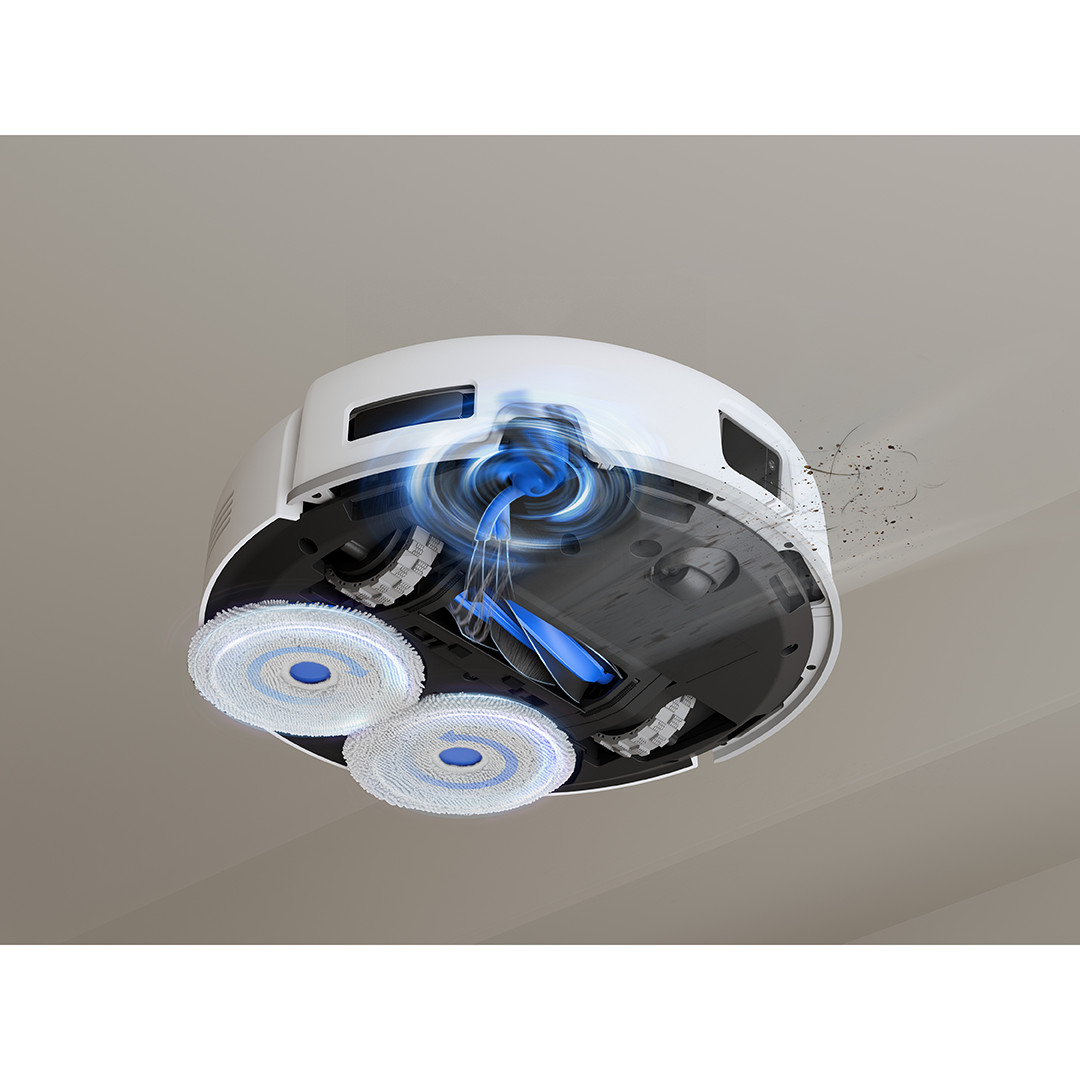 Ecovacs Deebot mini 2, wet & dry, baltas - Dulkių siurblys robotas