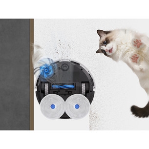 Ecovacs Deebot mini 2, wet & dry, baltas - Dulkių siurblys robotas