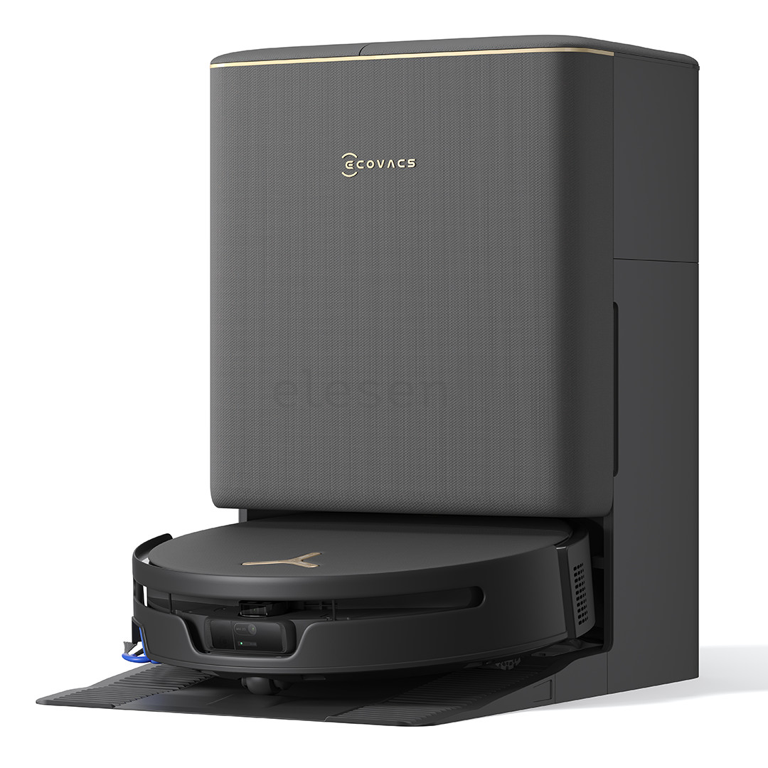 Ecovacs Deebot T90S Pro Omni, wet & dry, juodas - Dulkių siurblys robotas