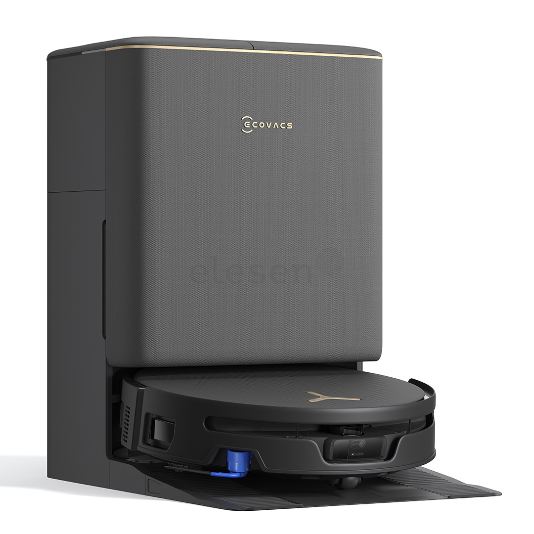 Ecovacs Deebot T90S Pro Omni, wet & dry, juodas - Dulkių siurblys robotas