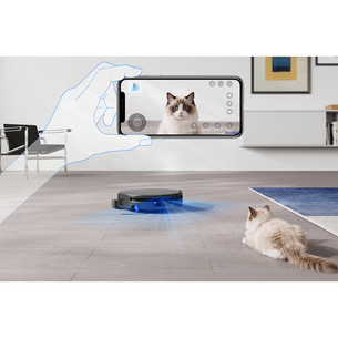 Ecovacs Deebot T90S Pro Omni, wet & dry, juodas - Dulkių siurblys robotas