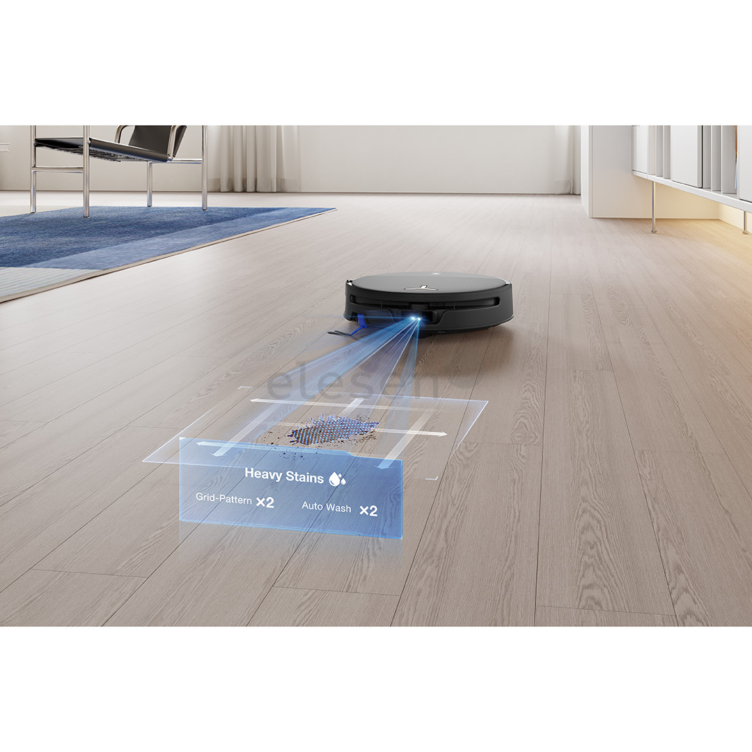 Ecovacs Deebot T90S Pro Omni, wet & dry, juodas - Dulkių siurblys robotas
