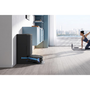 Ecovacs Deebot T90S Pro Omni, wet & dry, juodas - Dulkių siurblys robotas