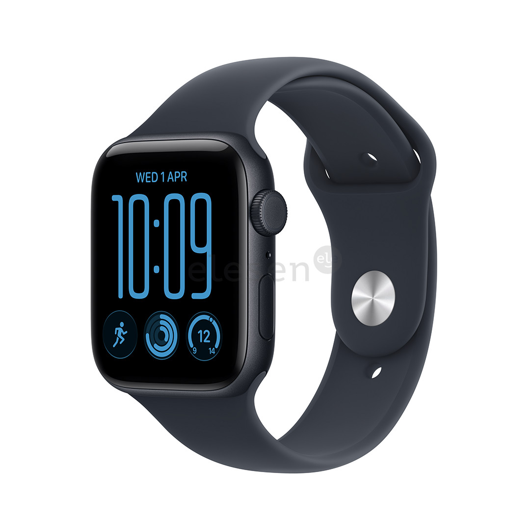 Apple Watch SE 3, 40 mm, GPS + Cellular, Sport Band, S/M, juodo aliuminio spalvos / tamsiai mėlynas - Išmanusis laikrodis