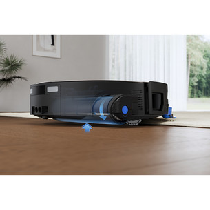 Ecovacs Deebot X12S OmniCyclone, wet & dry, pilkas - Dulkių siurblys robotas