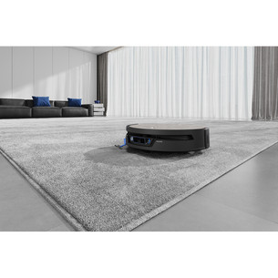 Ecovacs Deebot X12S OmniCyclone, wet & dry, pilkas - Dulkių siurblys robotas