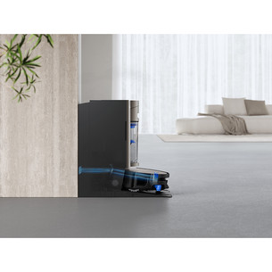 Ecovacs Deebot X12S OmniCyclone, wet & dry, pilkas - Dulkių siurblys robotas