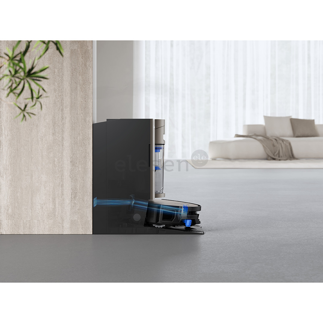 Ecovacs Deebot X12S OmniCyclone, wet & dry, pilkas - Dulkių siurblys robotas