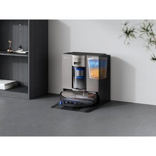 Ecovacs Deebot X12S OmniCyclone, wet & dry, pilkas - Dulkių siurblys robotas