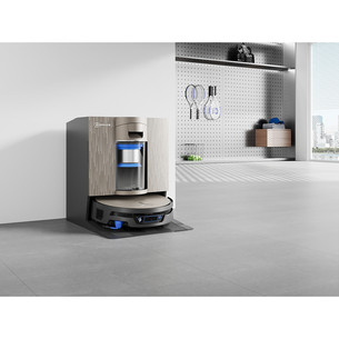 Ecovacs Deebot X12S OmniCyclone, wet & dry, pilkas - Dulkių siurblys robotas