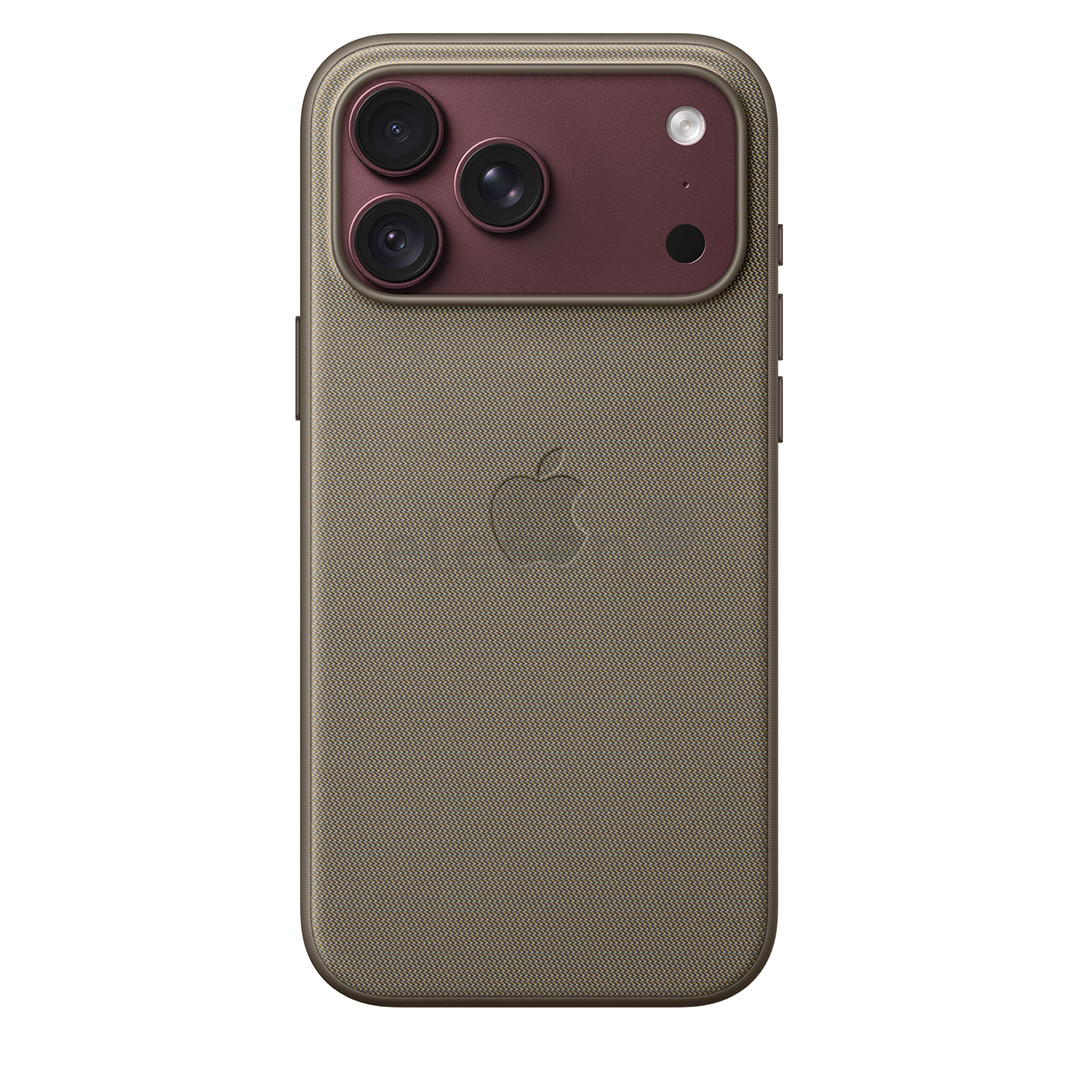 Apple TechWoven Case with MagSafe, iPhone 18 Pro Max, бежевый - Чехол