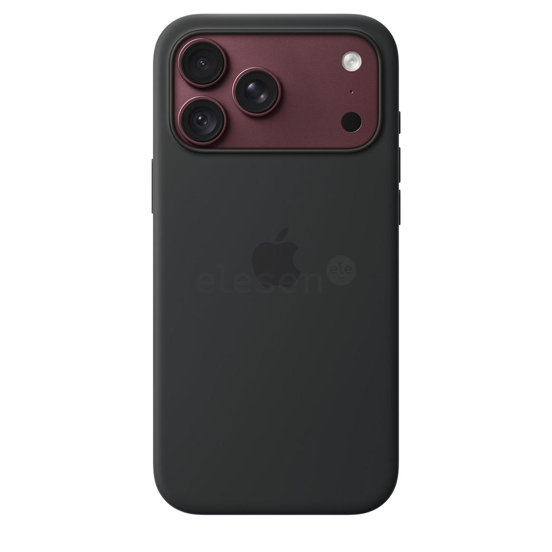 Apple Silicone Case with Magsafe, iPhone 18 Pro Max, черный - Чехол
