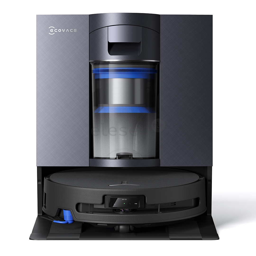 Ecovacs Deebot  X11S OmniCyclone, care kit, wet & dry, juodas - Dulkių siurblys robotas