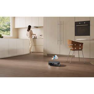 Ecovacs Deebot  X11S OmniCyclone, care kit, wet & dry, juodas - Dulkių siurblys robotas