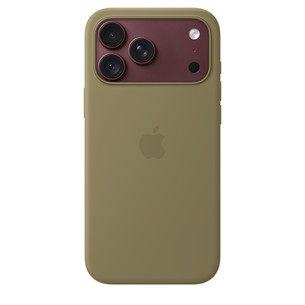 Apple Silicone Case with Magsafe, iPhone 18 Pro Max, зеленый - Чехол