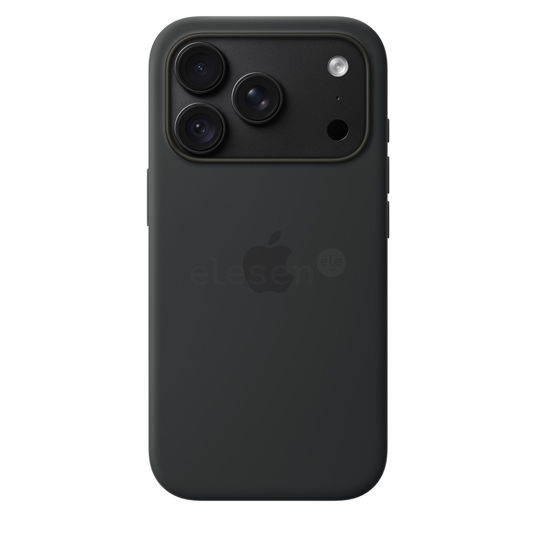Apple Silicone Case with Magsafe, iPhone 18 Pro, черный - Чехол