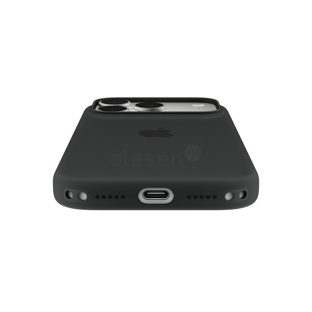 Apple Silicone Case with Magsafe, iPhone 18 Pro, черный - Чехол