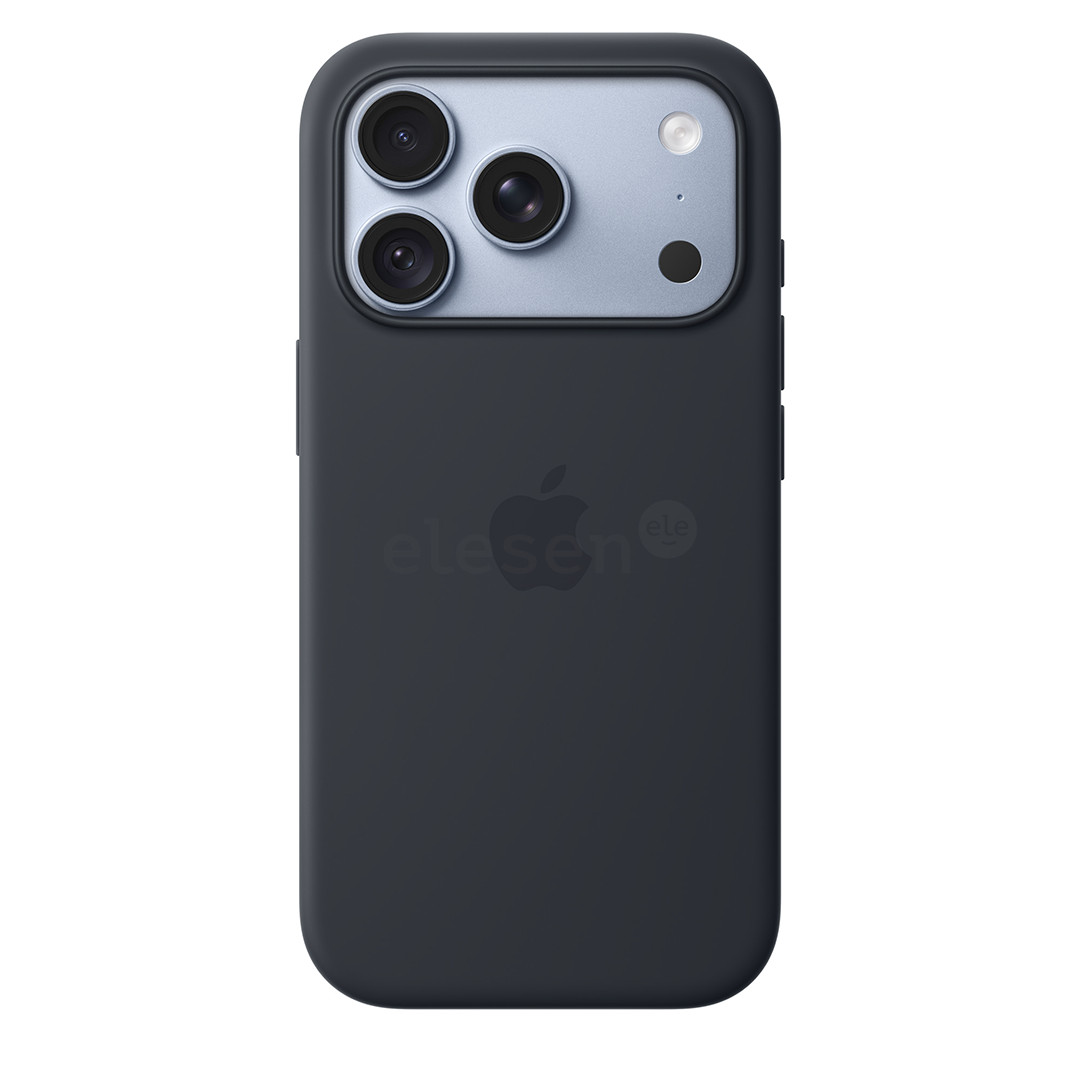 Apple Silicone Case with Magsafe, iPhone 18 Pro, темно-синий - Чехол