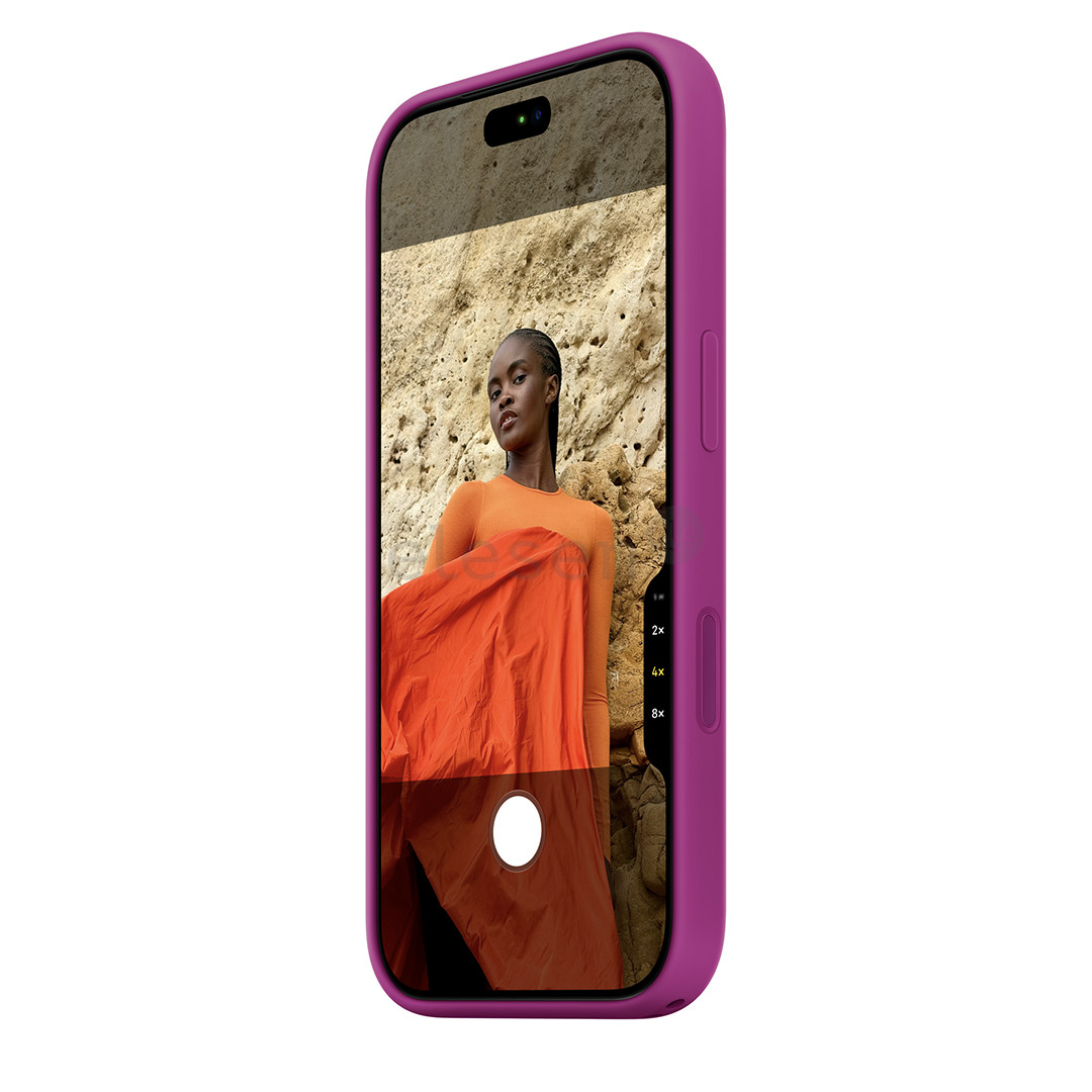 Apple Silicone Case with Magsafe, iPhone 18 Pro, розовый - Чехол