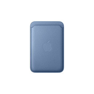 Apple FineWoven Wallet, Magsafe, голубой - Кредитница